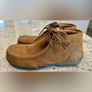 Twisted X Women's Driving Moc Work Shoes- Steel Toe